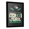 Rick And Morty Framed Print
