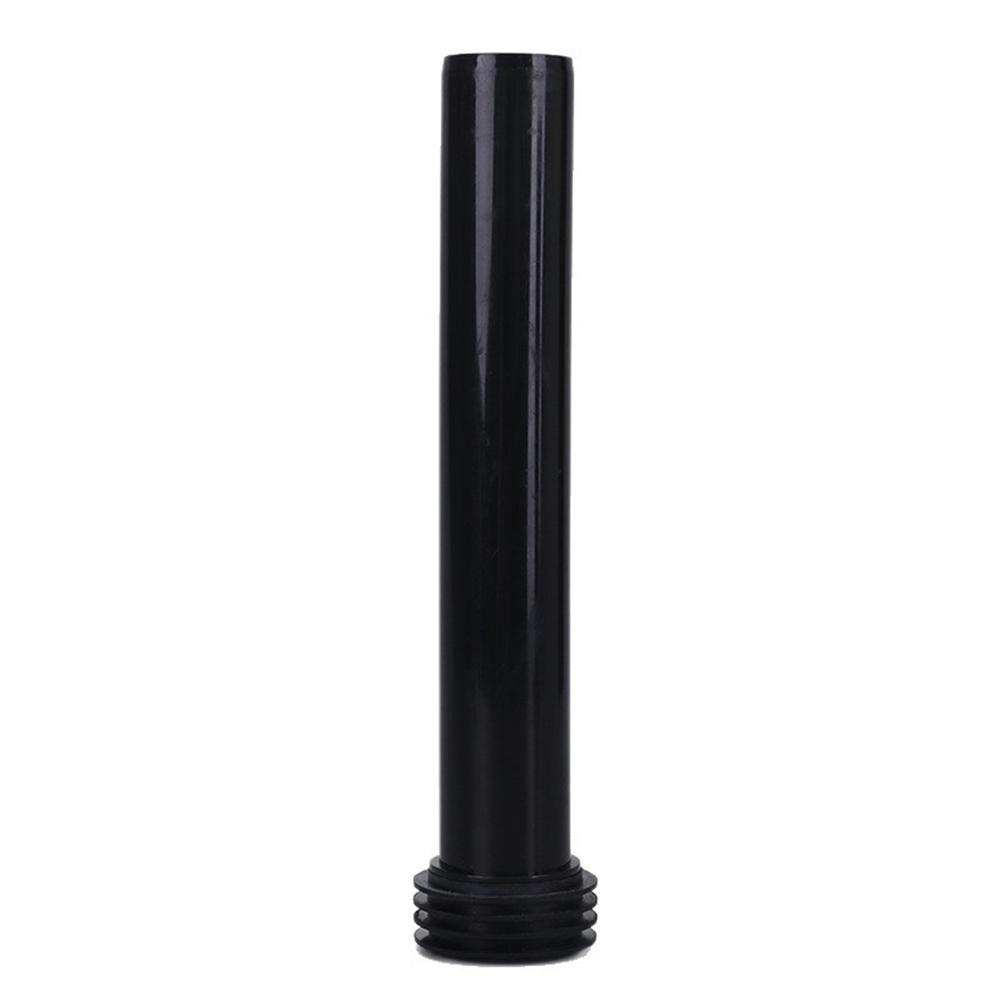Manual Operation 30cm Black PP Flushing Tube for Toilet Bidet For Concealed Water Tank with Polypropylene Material