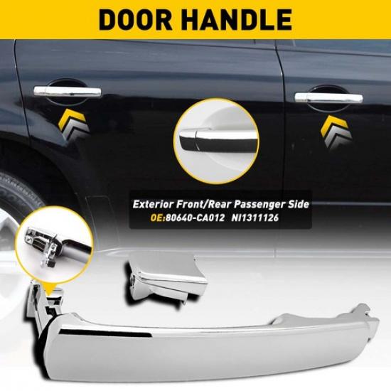 Front Passenger Right Exterior Outside Door Handle For ROGUE 2008-2013 NISSAN