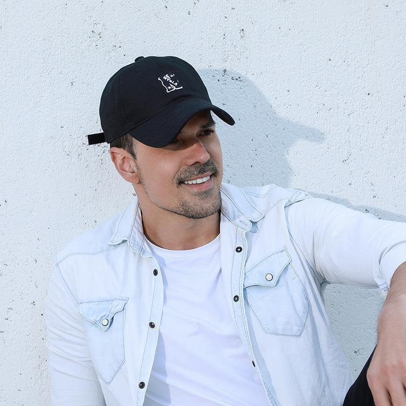 New Baseball Cap Embroidered Soft Top N Sports Sunscreen Men's and Women's Sun Hats Breathable Versatile Casual Cap