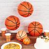 Leinuosen Basketball Paper Lanterns 8 Inch Basketball Party Decorations Hanging Paper Lanterns Basketball Sport Decor for Boys and Girls Basketball