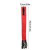 Horse Tail Bag Nonwoven Fabric Waterproof Breathable Horse Tail Protector Guard with Fringe Red