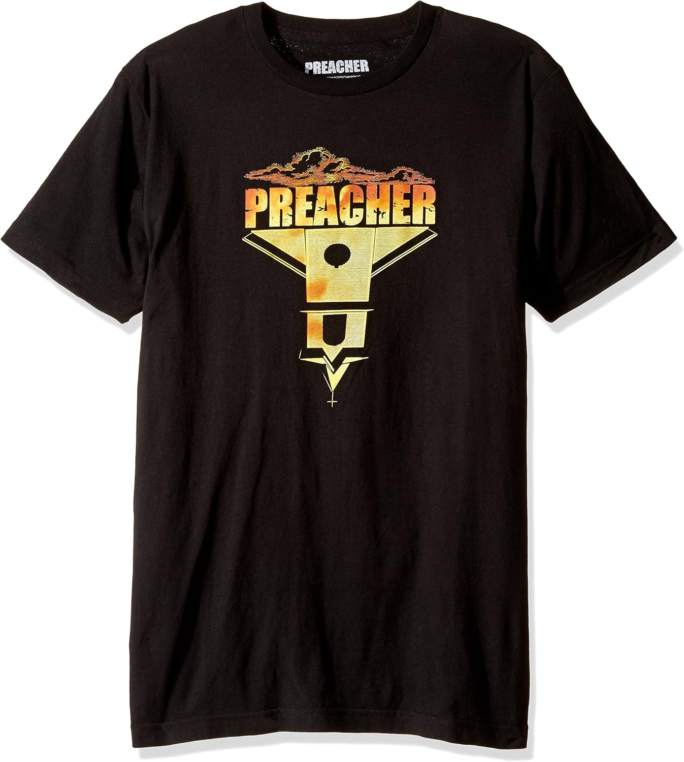 

Preacher Men s Church T-Shirt, Black, L S разноцветный