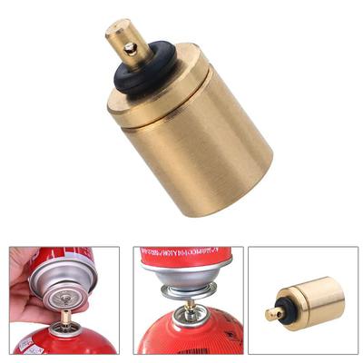 5 Pcs Portable Gas Refill Adapter Stove Connector Lightweight Gas Conversion Adapter for Hiking Inflate Butane Canister