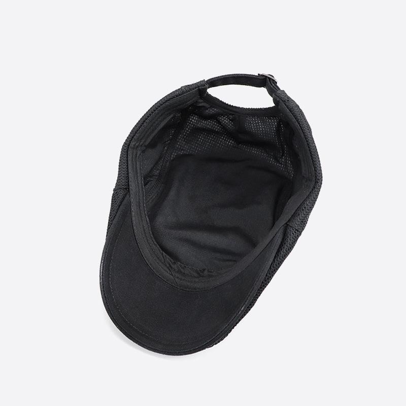 New Duck Tongue Hat for Men Mesh Breathable Beret for Women Thin Sunscreen and Sunshade Hat Summer New Hat
