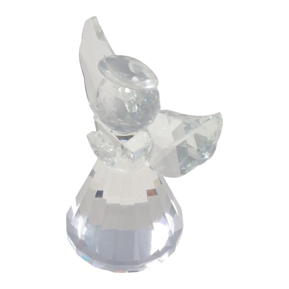 Collecible Crystal Angel Statue Crafts Figurines Collectibles Beautiful Table Ornament  Desktop