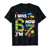 Ik was 6 Nu ben ik 7 Grappig 6 7 Blokken 67 Meme 7e Verjaardag T-shirt Voor Mannen Vrouwen 100% Katoen T-shirts Korte Mouw Tops 04242