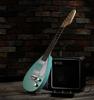 VOX Mark III mini short-scale lightweight, compact mini guitar in aqua green