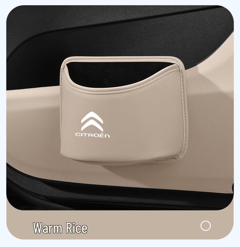 Citroën Car Trash Can for C5 X, C6, C3-XR, C4 - Large Capacity Storage Bin
