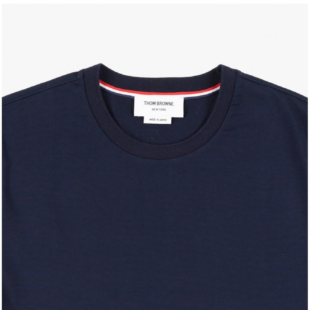 Tom Brown MjS067a 00042 415 Side Slit Stripe Men S Short Sleeve Tee