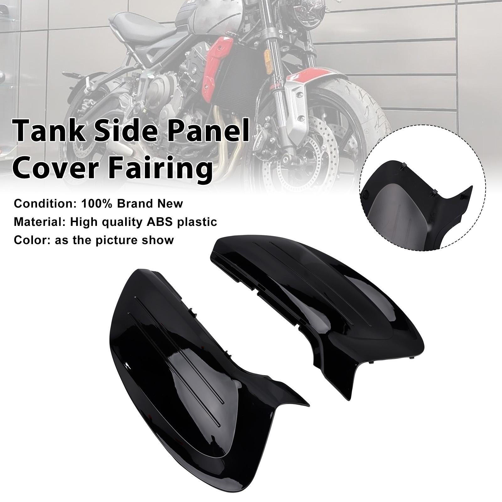 Tank Side Cover Panel Fairing For Trident 660 2022-2025 Black