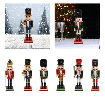 Weihnachts Nussknacker Anhänger Nussknacker Figur Skulptur Heimdekoration für