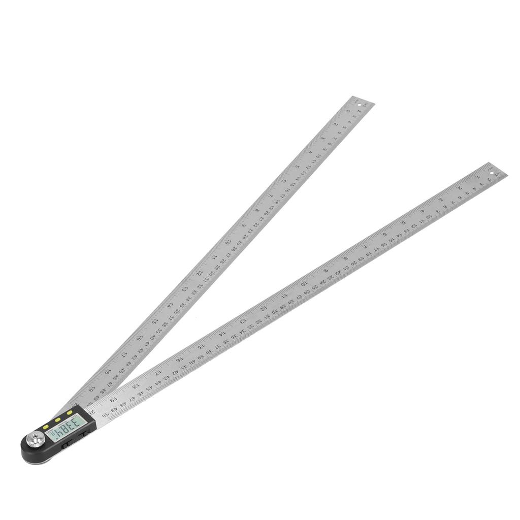 Digital Angle Finder Ruler 2 in 1 Goniometer Protractor Tool with Display for Automobiles0500mm