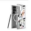 Magic Hat Skull Magnetic Case for iPhone 15/16/17 Pro Max - Transparent Full Coverage