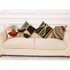 45X45Cm Linen Pillowcase Abstract Geometric Sofa Cushion Cotton Linen Car Pillowcase (Without Pillow Core)