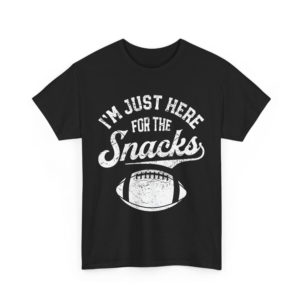 I039m Just Here For The Snacks Funny Fantasy Football League T-Shirt