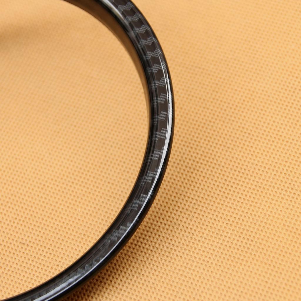 2x Speaker Ring For Mini Cooper F56 F57 Hatch/Cabrio Carbon Fiber Interior Door Loudspeaker Cover Surrounds