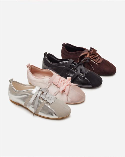 [TAGTRAUME] Mason Ribbon Lace-up Banding Sneakers MASON
