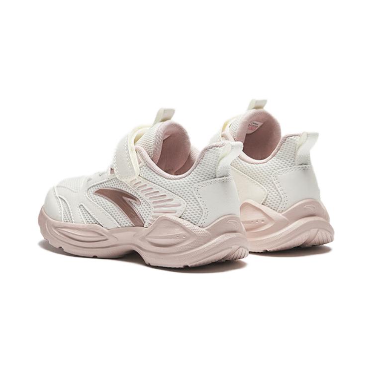 Anta Comfortable Versatile Non-Slip Low-Top Kids Running Shoes Kids sneaker White Pink A22439952-1