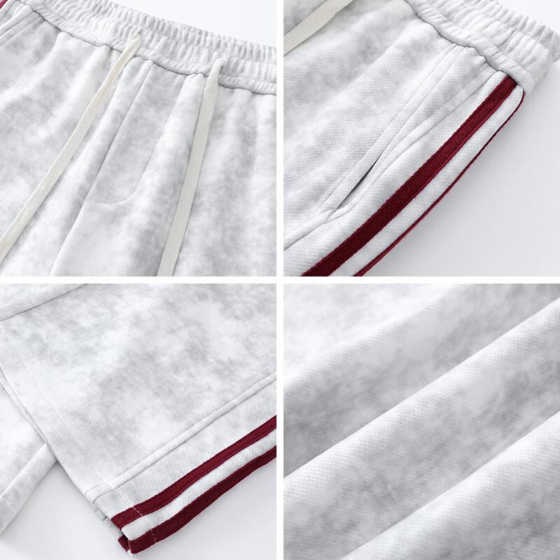 Patova Men's American Casual Straight Wide-Leg Sweatpants