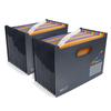 Expanding Files - Rapesco - 1729 - A4 - 13 Compartments - Multicolored - Black