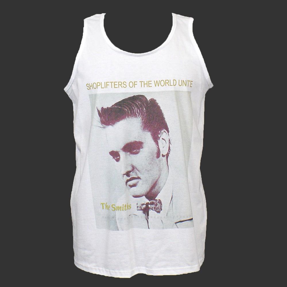 The Smiths Indie Alt Rock New Wave TSHIRT vest top unisex white S2XL Unisex T-Shirt L