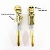 1pcs Halloween Gift for Children Lovely Skeleton Boxing Pen Creative Ball Point Pen with Light Decompression Toy Pen