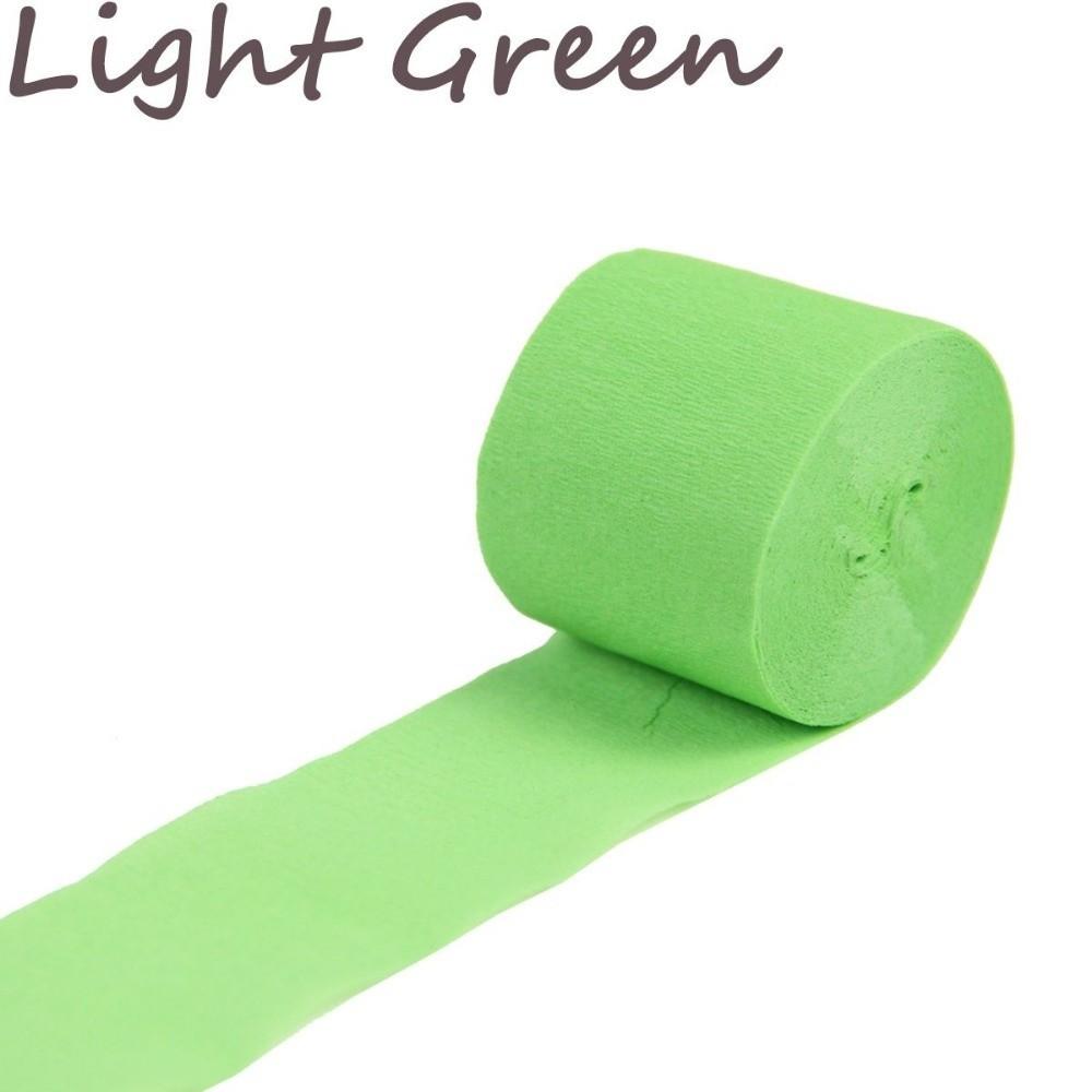Handmade Children Birthday Party Decoration Crinkled Papers Crepe Paper Streamer Roll Craft