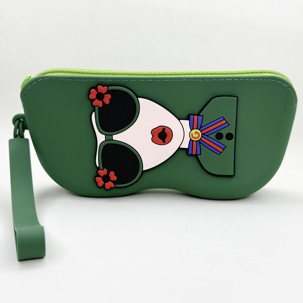 Chic Anti-Fall Silicone Sunglasses Case for Women - Portable & Hangable