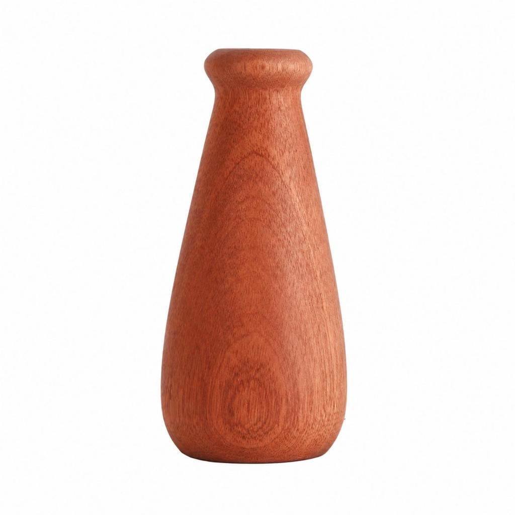 Wooden Flower Vase Aesthetic Wood Decorative Rustic for Home Decor