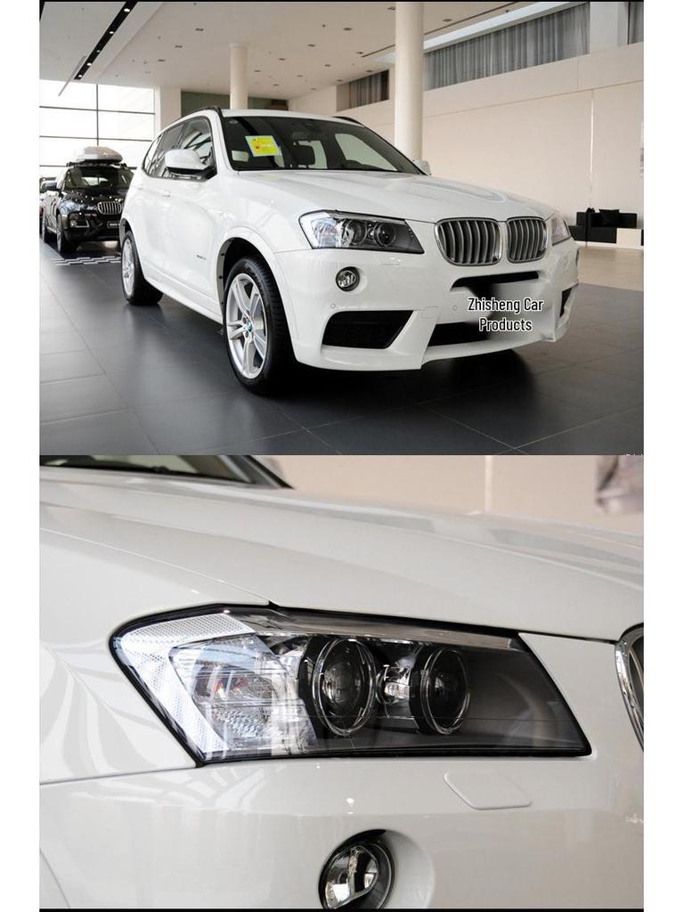 BMW X3 Headlight Cover 2010-2013 F25 Transparent Shell Mask