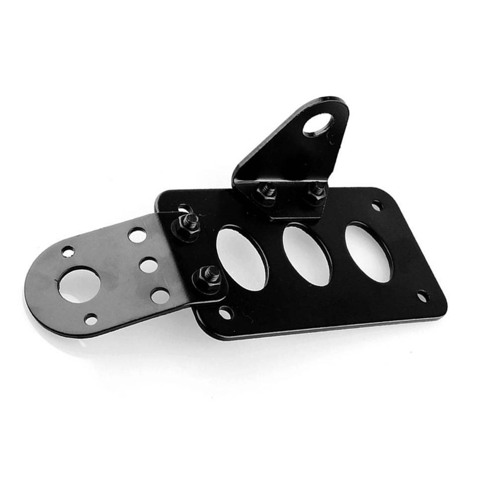 Metal Bracket Motorcycle License Plate Holder For Modified Accessory
