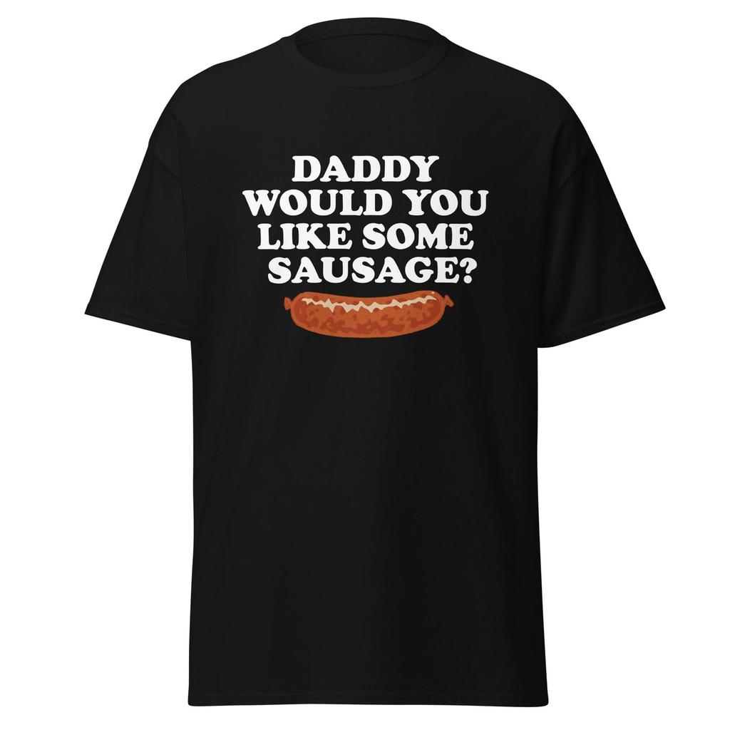 Papa, möchtest du etwas Wurst? Lustiges Filmzitat T-Shirt, Unisex