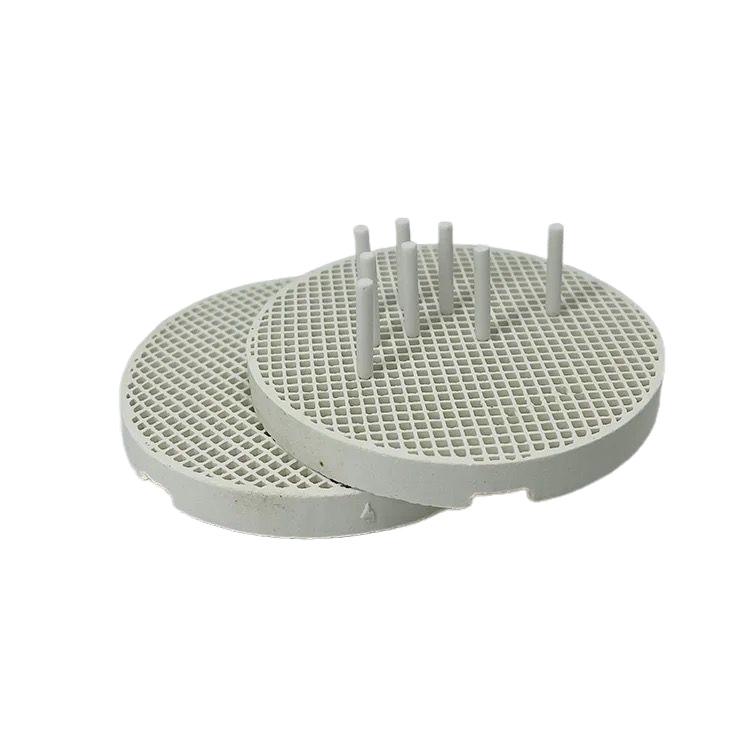 Porcelain Ceramic Firing Tray and Pin Rack for Dental Prosthetics