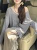 Ekieta Sheer Sun Loose Pullover Layering Long Fall Women's Blouse, Protection, Fit, Top, T-Shirt, Lightweight, Casual, Sleeve, Oversized, See-Through
