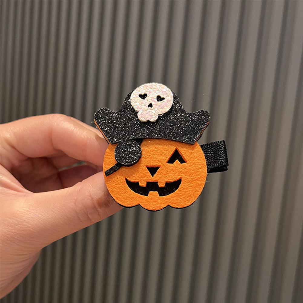 Fashionable Halloween Elements Pumpkin Hairband Single Piece Multi-Color Cute Girls Halloween Gift