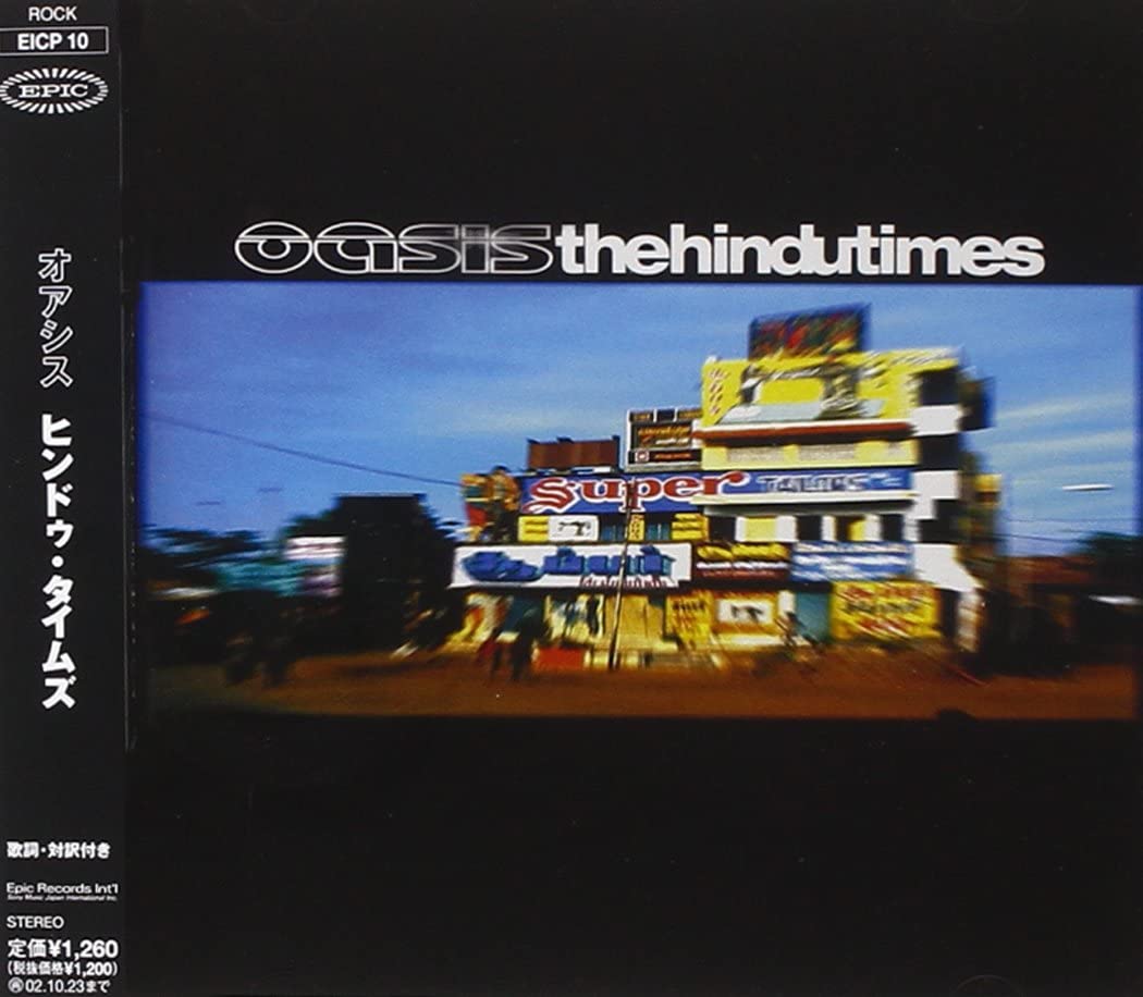 

CD OASIS - The Hindu Times EICP10 EPIC 2002 Japan Rock Used