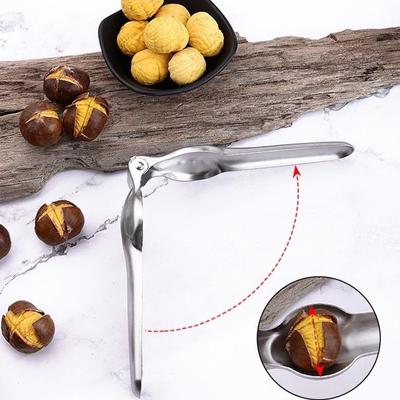 Stainless Steel Chestnut Clip, Peeling Tool For Opening Shells