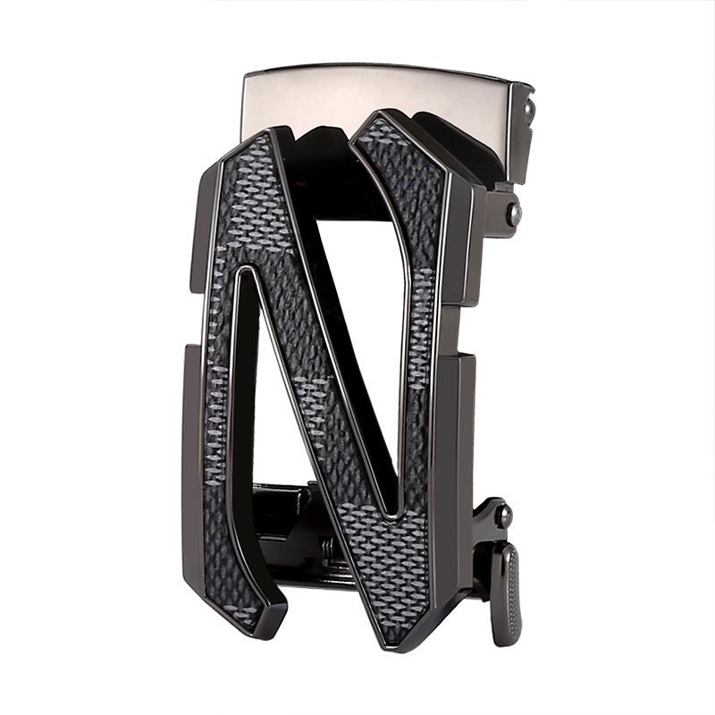 Zielflagge Zinklegierung Automatische Lederschnalle