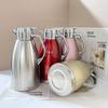 Stainless Steel Double-Layer Insulated Coffee Pot - Home & Hotel Gift