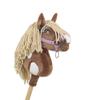 Hobby Horse Premium Small Stick Horse - Western III Bay with Light Mane A4