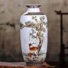 Vasă din ceramică Jingdezhen Vaze tradiționale chinezești de epocă Decorarea casei Vază cu animale Articole de amenajare cu suprafață fină și netedă