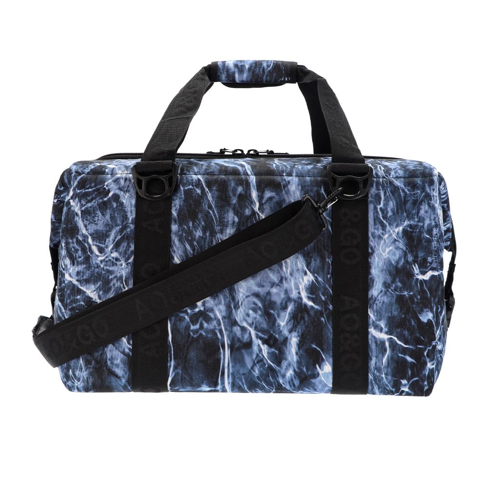 Hielera Blanda de Lona AO Coolers Aproximadamente Bolsa Grande para 48 Latas para Exteriores, Bluefin, AOELBF48, 45L, Capacidad, [Usado]