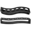 Black Wooden Wine Glass Rack Cup Holders Stand for Home Bar Restaurant Wedding Use(Black SShaped 6