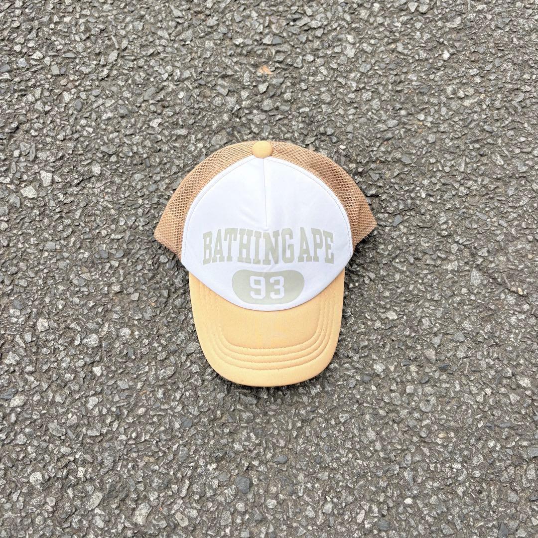 Used BAPE A BATHING APE mesh cap