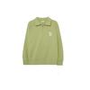 MLB Boston Red Sox Logo Embroidered Print Half-Zip Polo Sweatshirt Unisex sweatshirt Light-Olive 3AMTB0331-43OLL