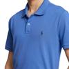 Polo Ralph Lauren Solid Color Logo Embroidered Slim Fit Short Sleeve Polo Shirt Men tops Blue MNPOKNI1N821950-430