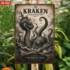 Kraken Siyah Baharatlı Rom Metal Tabela