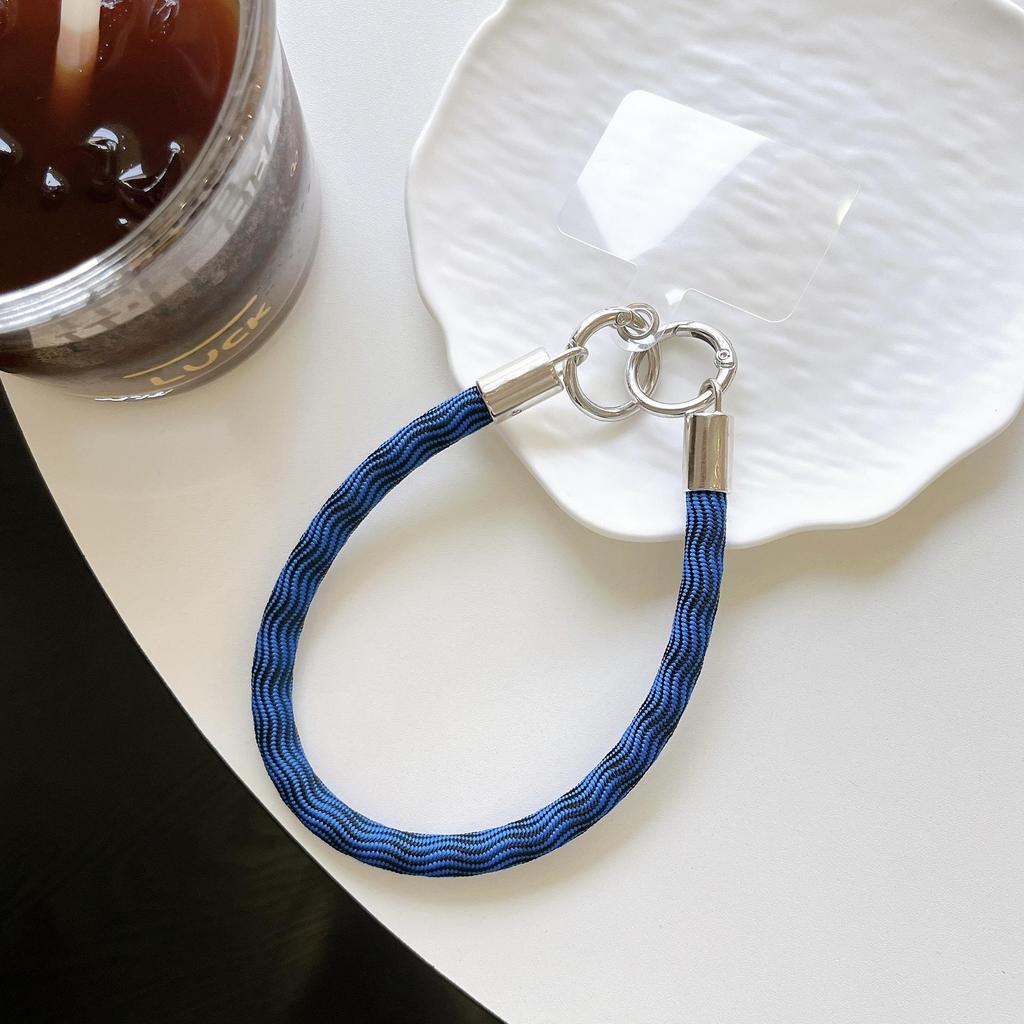 Trendy Water Wave Mesh Bracelet Lanyard & Keychain
