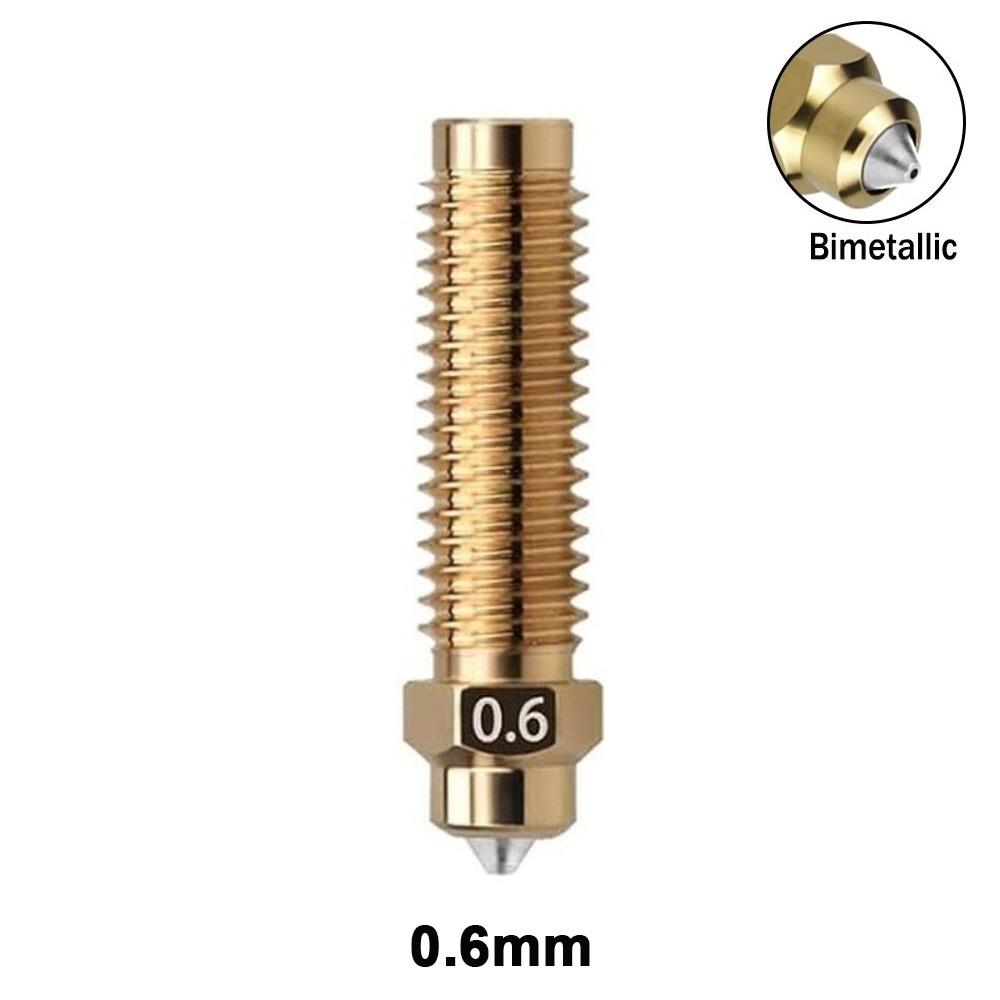 1pcs Brass Ceramic Hotend Nozzle Bimetallic Upgrade Parts Hotend Kit for Elegoo Centauri Carbon
